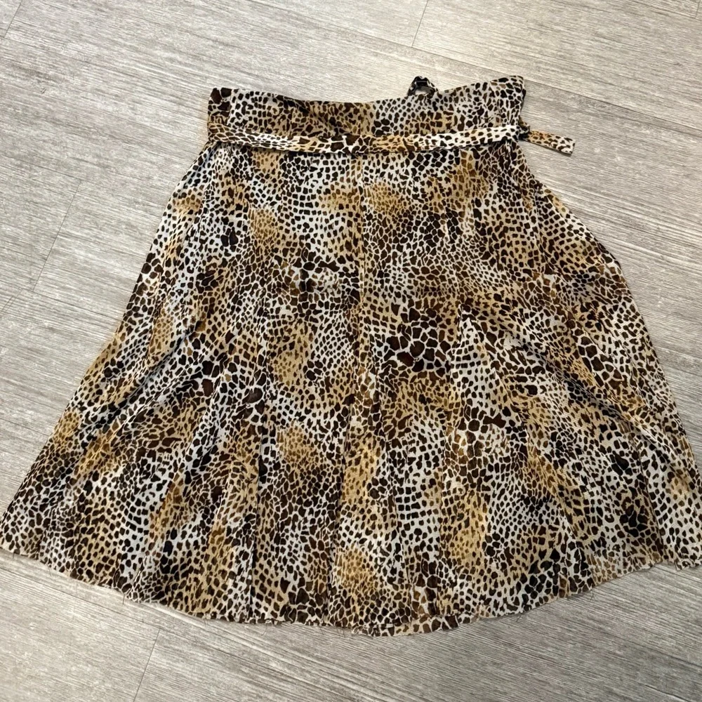First Option Leopard Print Women's Skirt